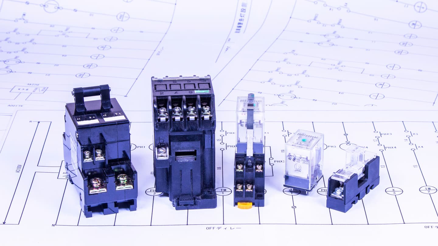 電気部品の写真